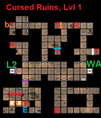 Cursed Ruins, Lvl 1