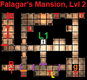 Falagar's Mansion, Lvl 2