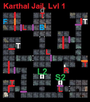 Karthal Jail, Lvl 1